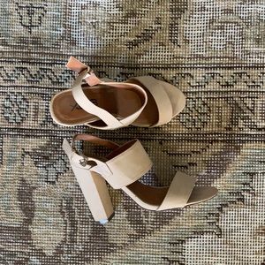 Nude Strappy Heels
